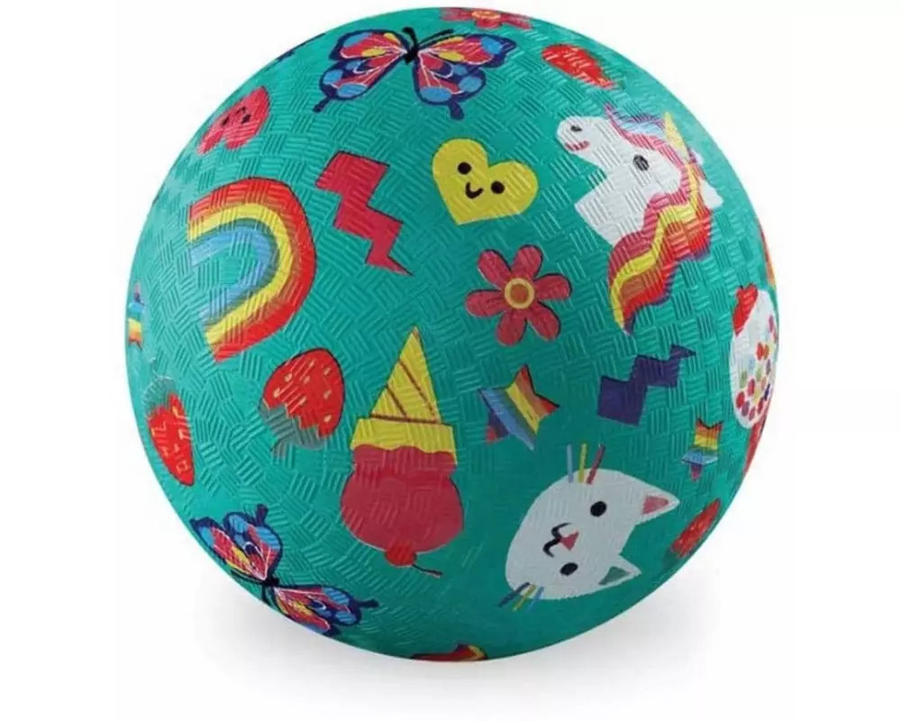 Crocodile Creek Matchball "7" Smiley, Kautschuk, 18 cm