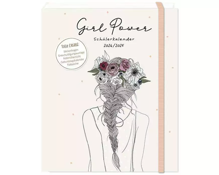 Schülerkalender 2024 / 2025 Girl Power