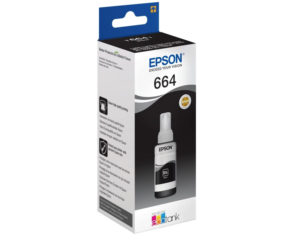 Epson Tinte Nr. 664 / C13T664140 Black