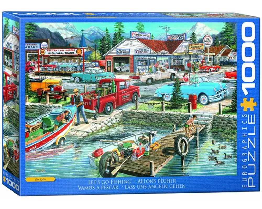 Lass uns Angeln gehen