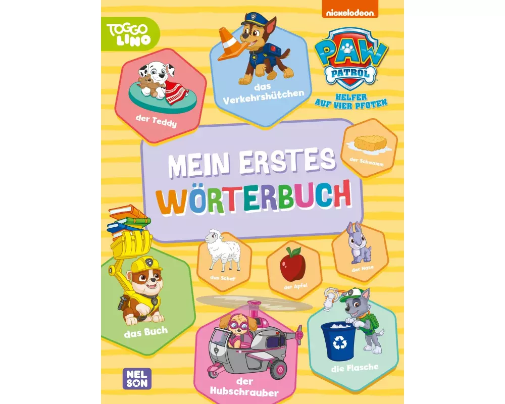 PAW Patrol Lernbuch: Mein erstes Wörterbuch