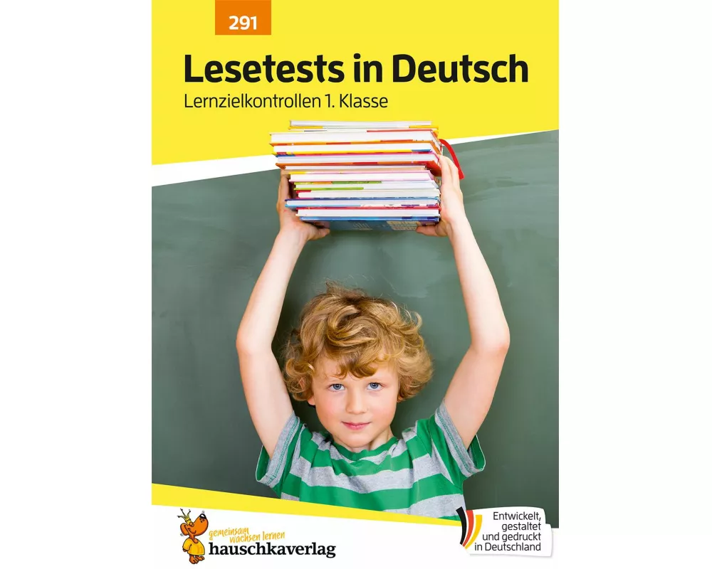 Übungsheft mit Lesetests in Deutsch 1. Klasse