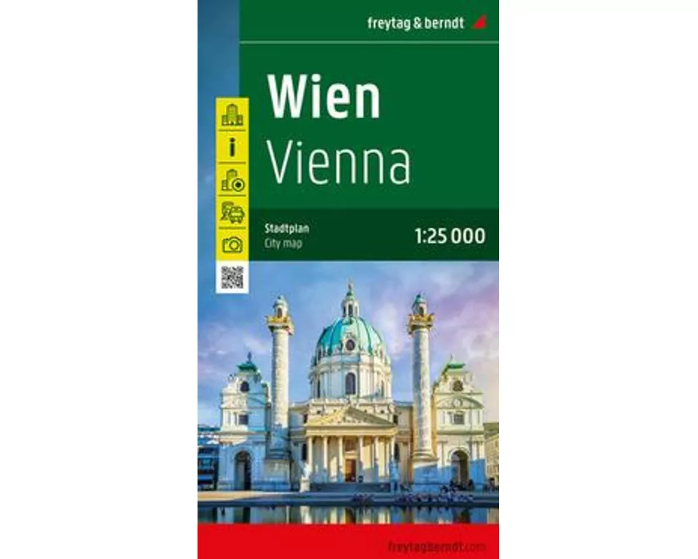 Wien, Stadtplan 1:25.000, freytag & berndt