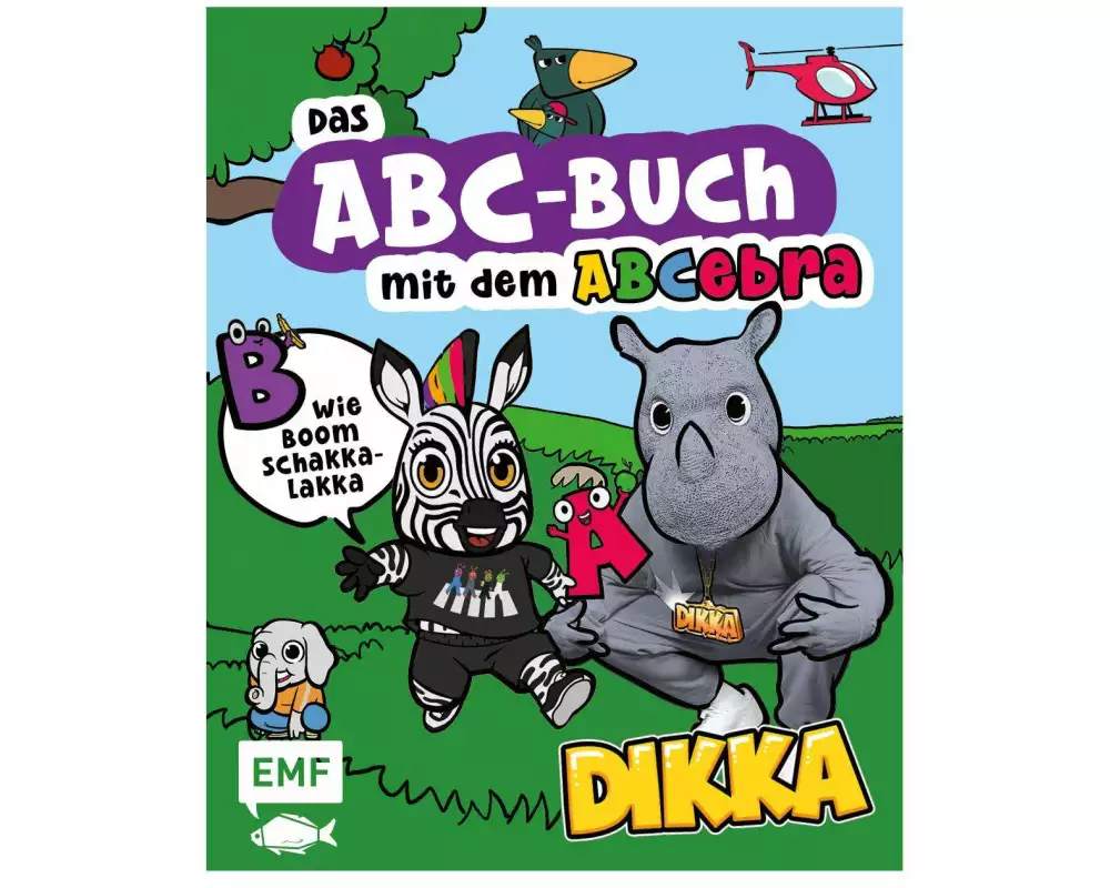 Das ABC-Buch mit dem ABCebra – B wie Boom Schakkalakka