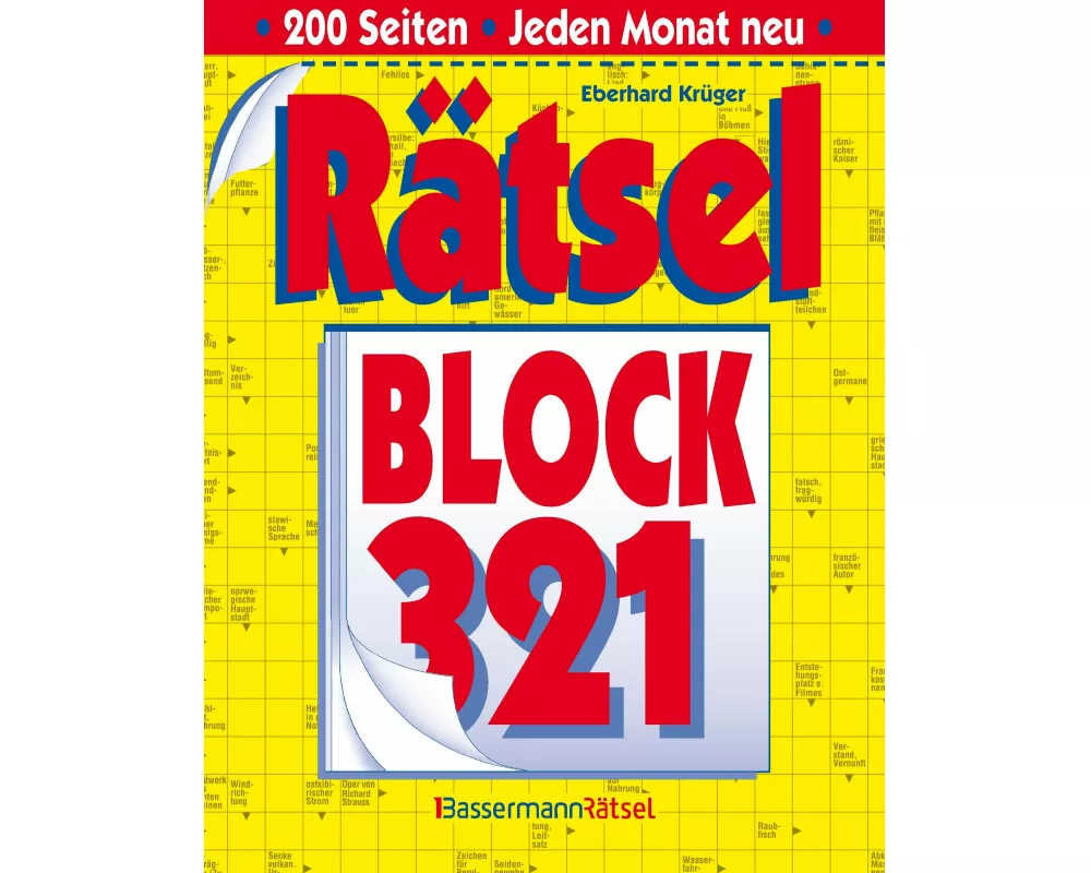 Rätselblock 321 (5 Exemplare à 2,99 €)