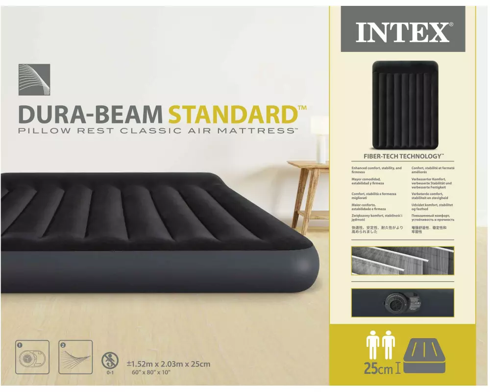 Intex Dura Beam Standard Classic Queen 152 x 203 x 25 cm