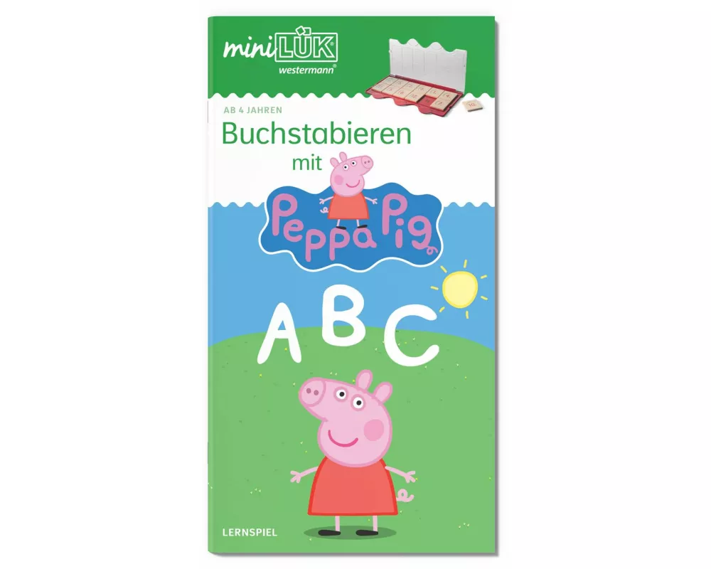 miniLÜK. Kindergarten/Vorschule Buchstabieren mit Peppa Pig