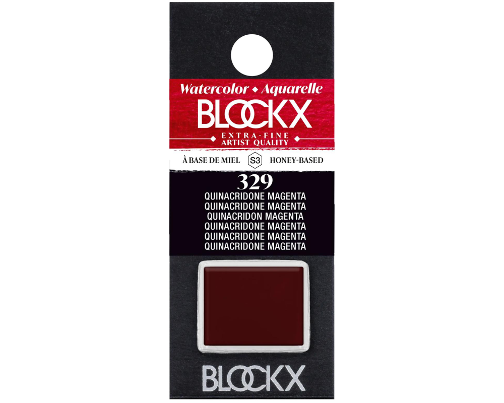 BLOCKX Aquarellfarbe 1.5ml 41329BXC quinacridon magenta