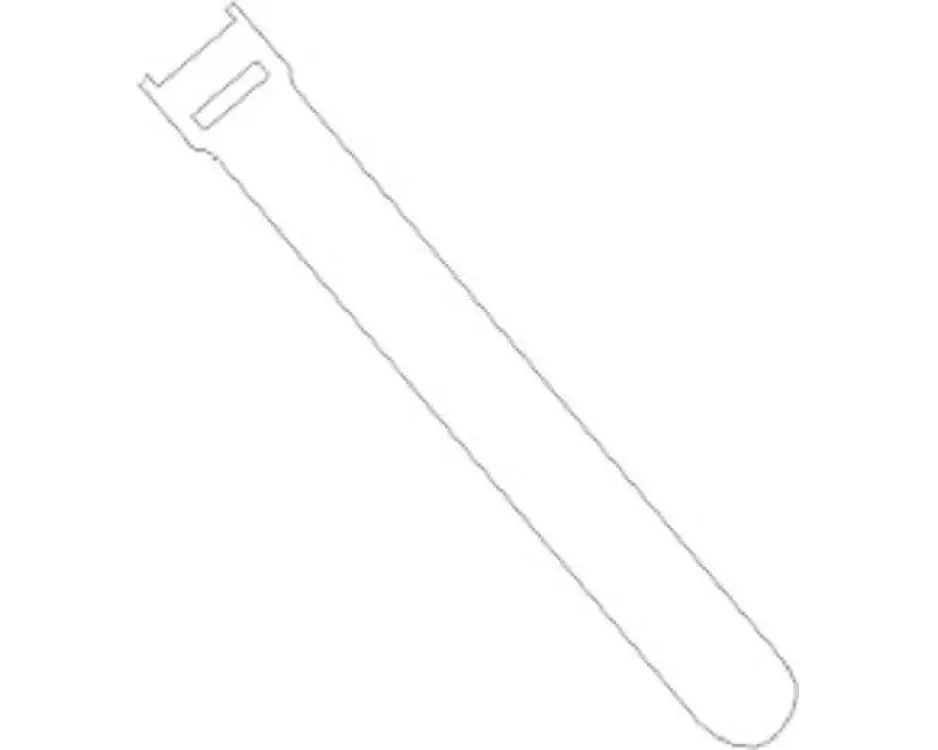 FASTECH Klettkabelbinder ETK-3-3 13 x 250 mm Weiss, 100 Stück