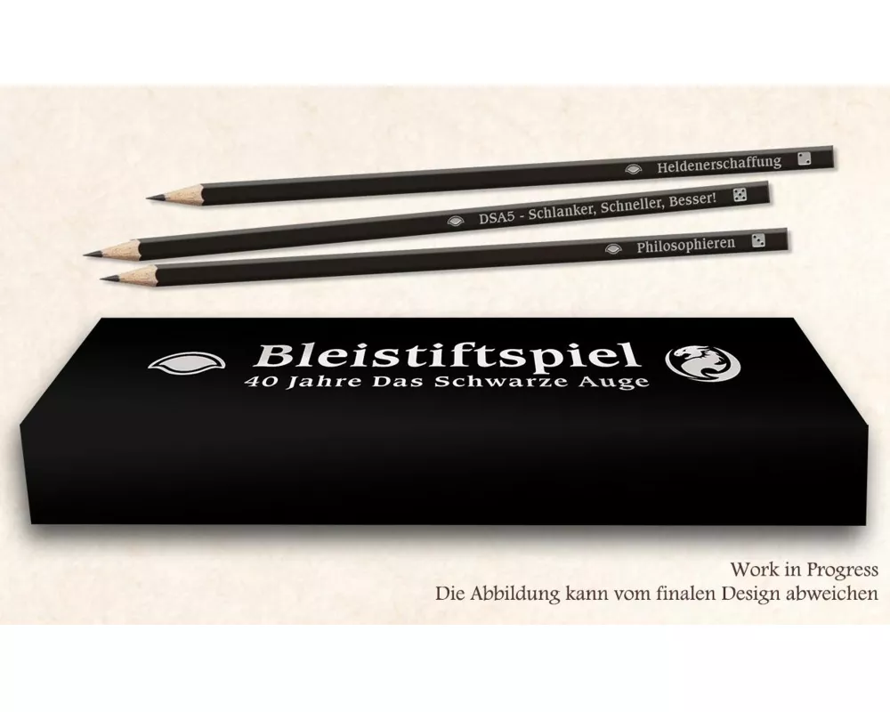 DSA - 40 Jahre Das Schwarze Auge - Bleistiftspiel
