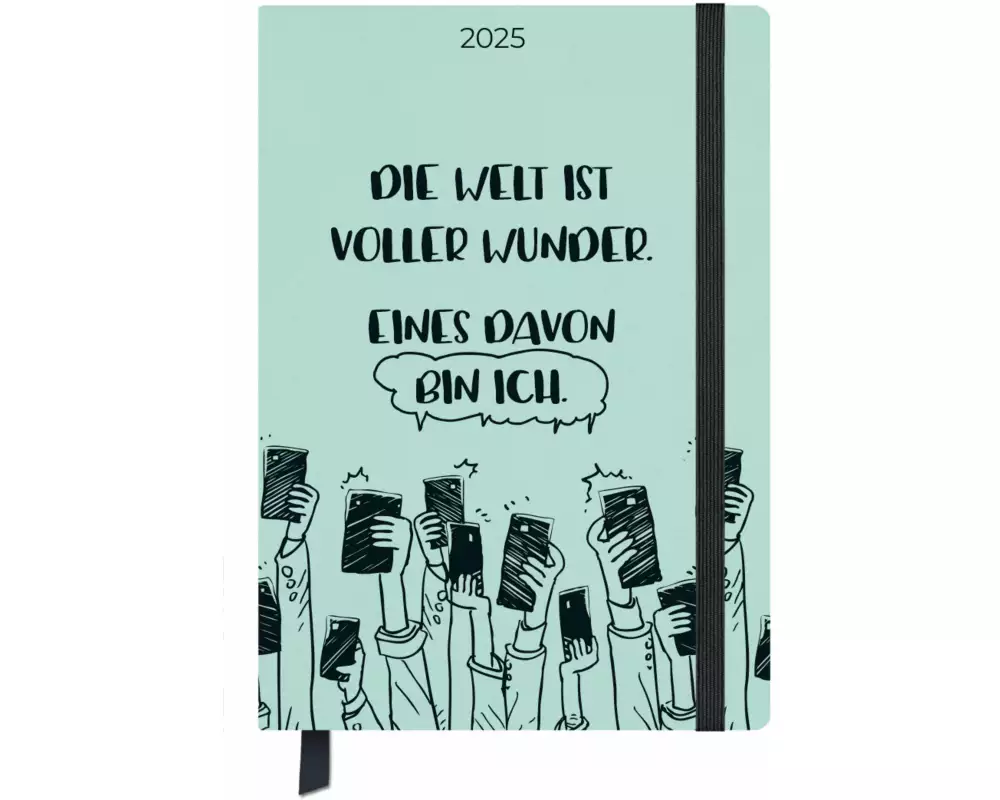 Terminkalender Jahresbegleiter Visual Words 2025