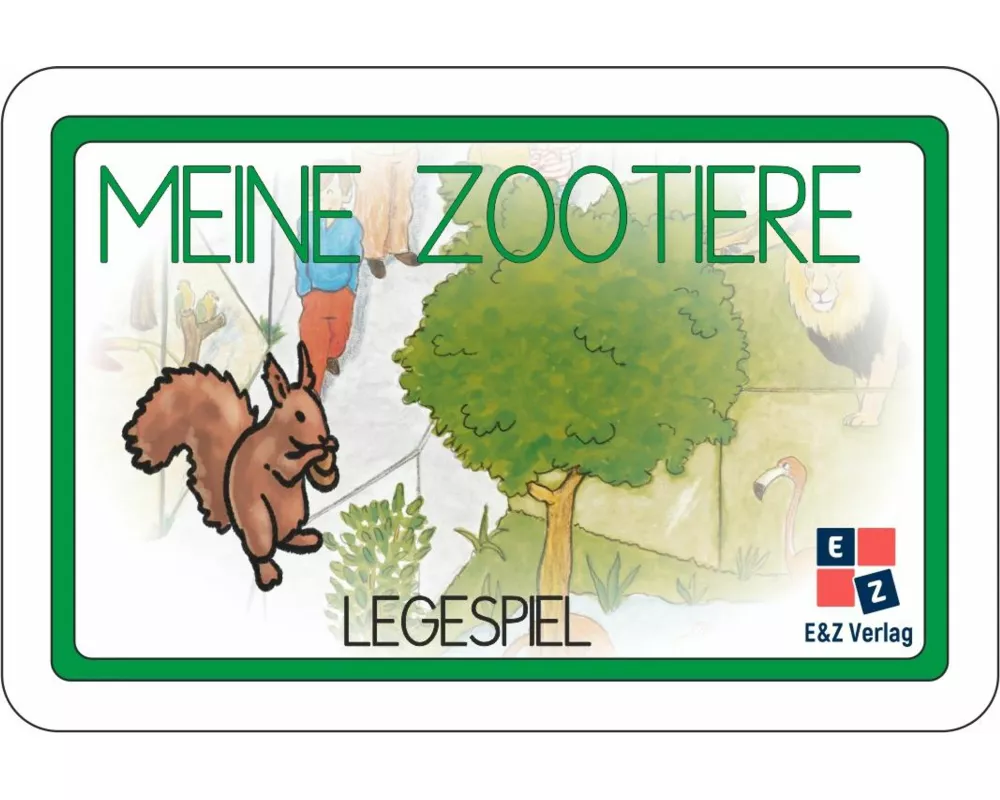 Meine Zootiere Legespiel