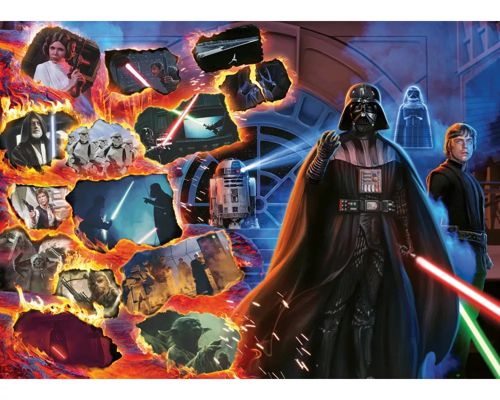 Erwachsenenpuzzle 1000 Teile - Star Wars Villainous - Darth Vader