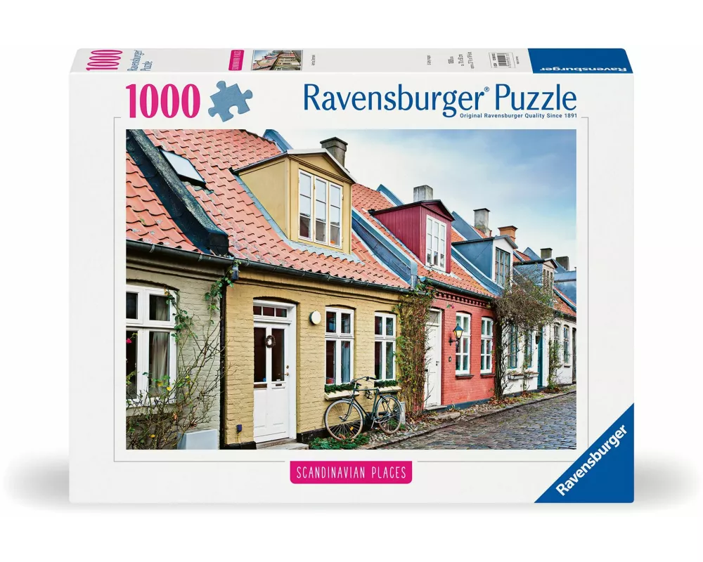 Erwachsenenpuzzle 1000 Teile - Häuser in Aarhus, Dänemark
