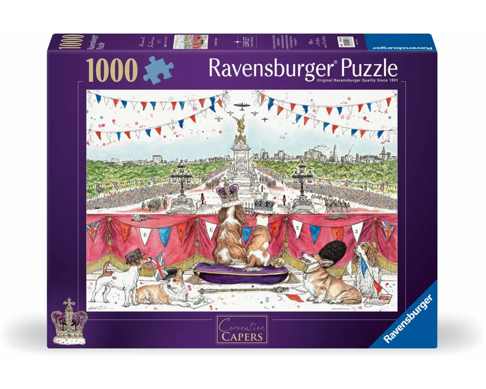 Erwachsenenpuzzle 1000 Teile - Die Krönung