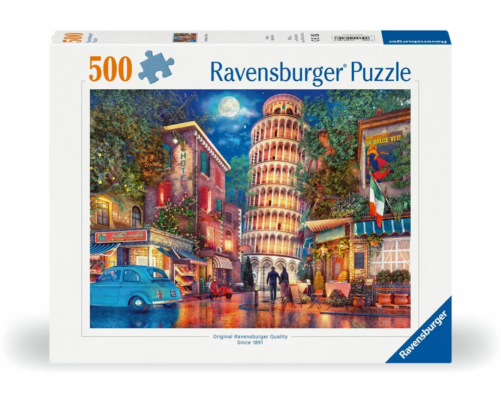 Erwachsenenpuzzle 500 Teile - Abends in Pisa