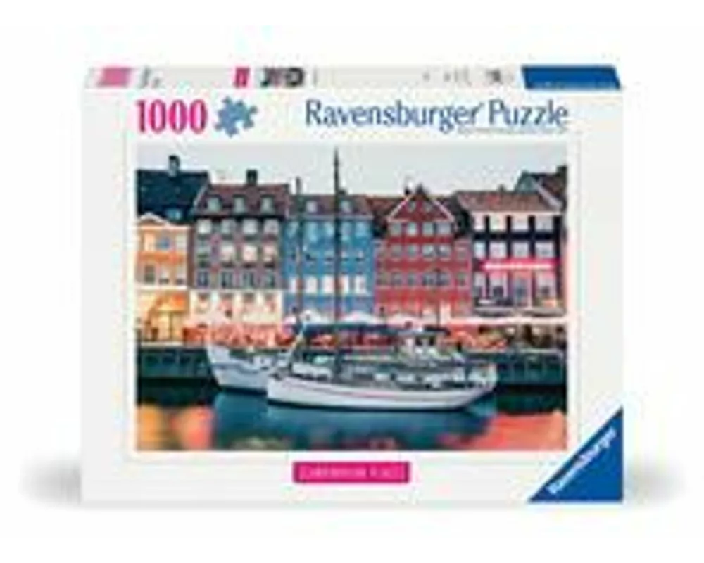 Erwachsenenpuzzle 1000 Teile - Kopenhagen, Dänemark