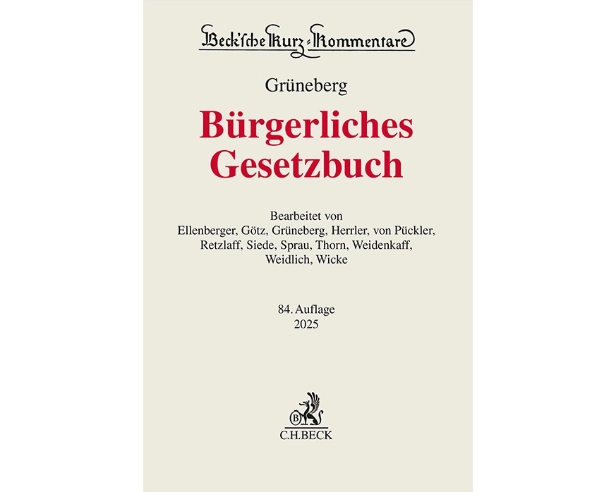 Bürgerliches Gesetzbuch. BGB