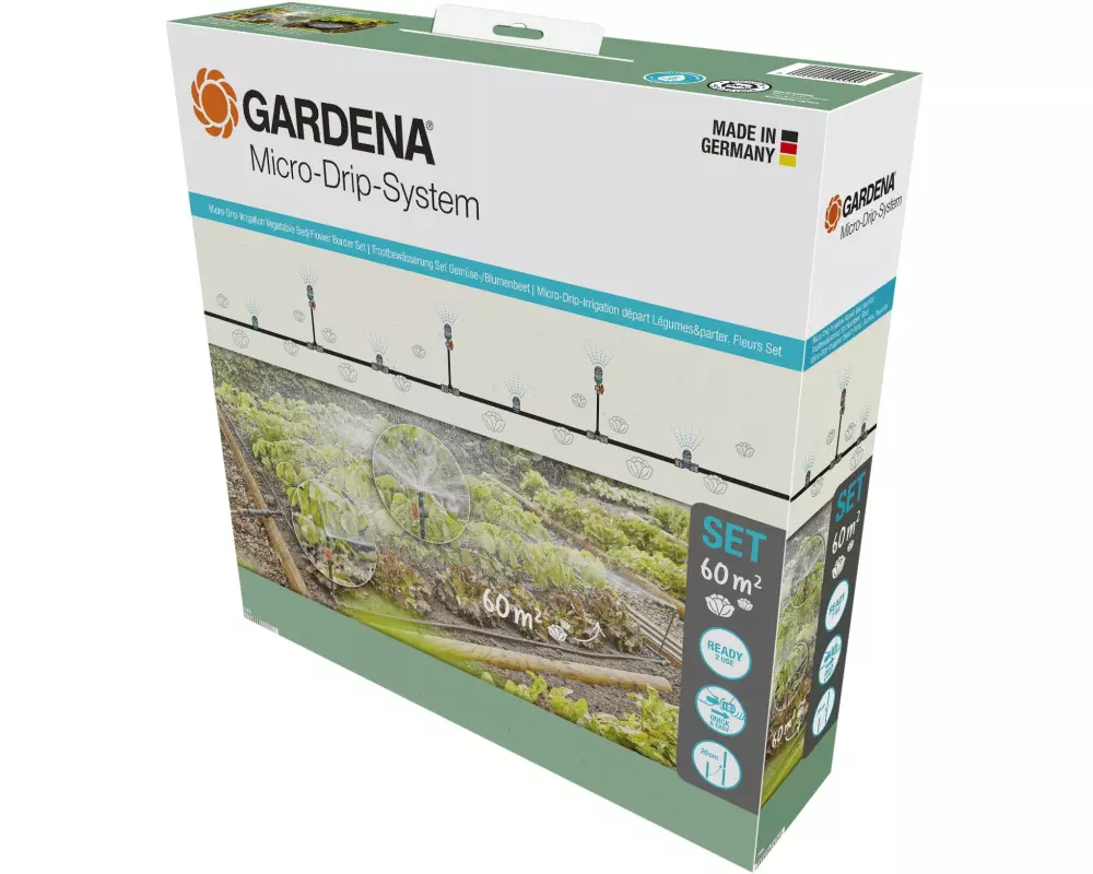 GARDENA Start-Set Tropfbewässerung für Gemüse Micro-Drip-System