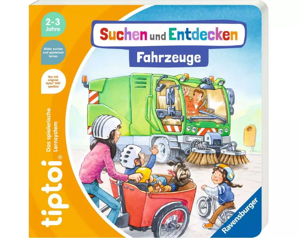 tiptoi Lernbuch Suchen und Entdecken: Fahrzeuge