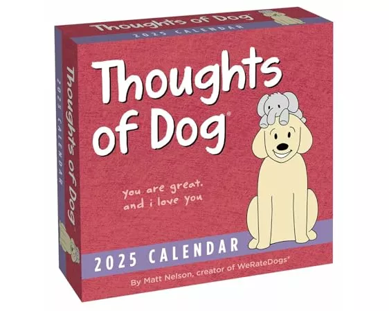 Thoughts of Dog 2025 Day-to-Day Calendar