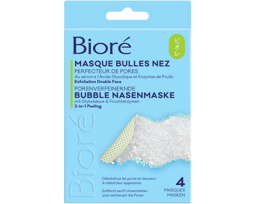 Bioré Bubble Nasenmaske 4 Stück