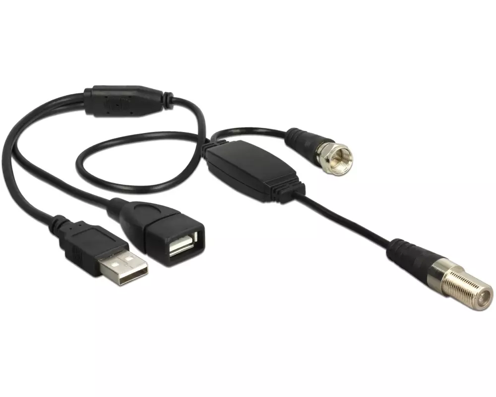Delock Antennenkabel F Buchse – F Stecker