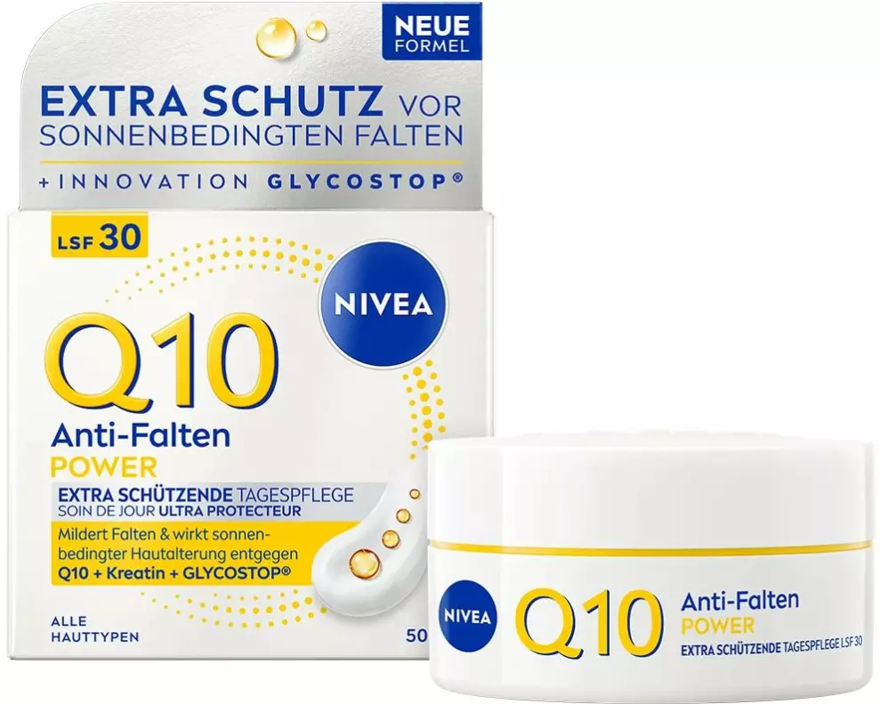 NIVEA Tagescrème Q10 Power Anti-Falten Extra LSF 30 50 ml