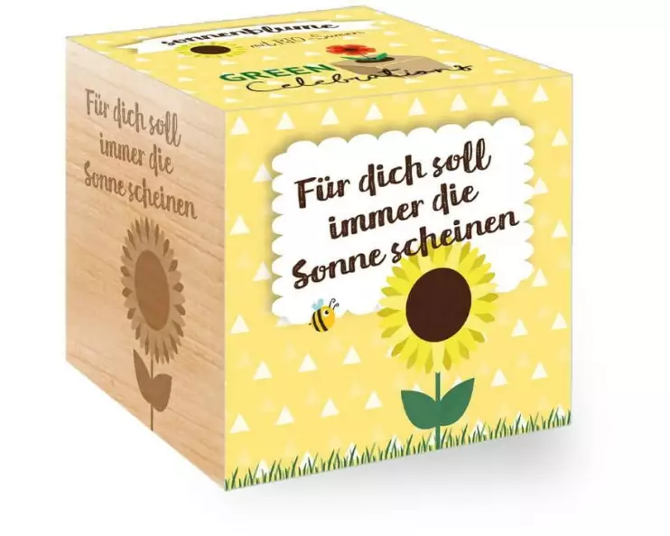 Feel Green Green Celebrations Sonnenblume BIO