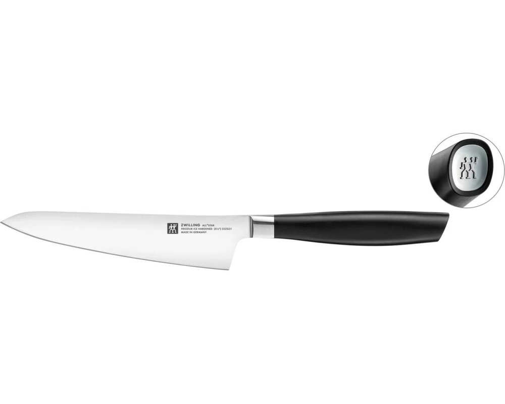 Zwilling Küchenmesser All Star 14 cm, Chrome-Silber