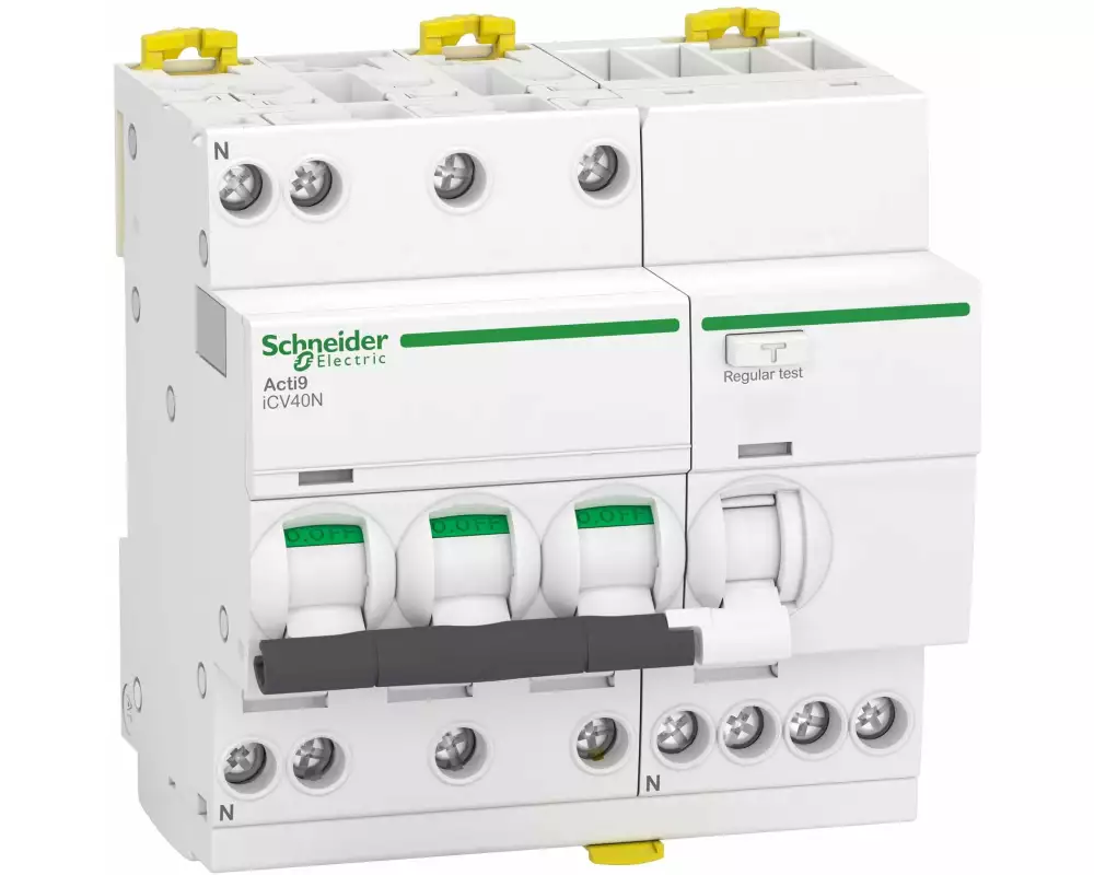 Feller FI / LS Clario iC40 3LN 16 A LS, 30 mA FI