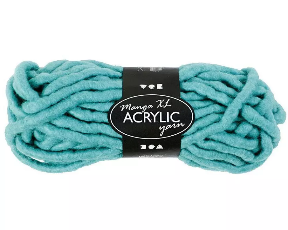 Creativ Company Wolle Acryl XL 17 m Türkis