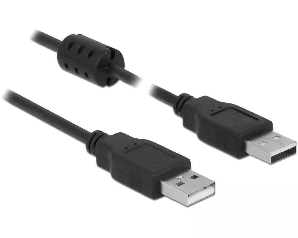 Delock USB 2.0-Kabel USB-A - USB-A 1 m