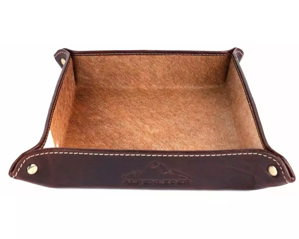 Alpenleder Hosentaschendepot Grattler Kuhfell