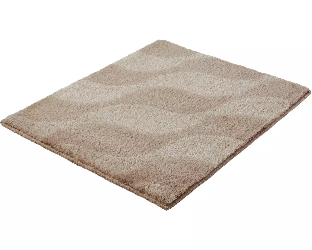 Kleine Wolke Badteppich Onda 55 x 65 cm, Taupe