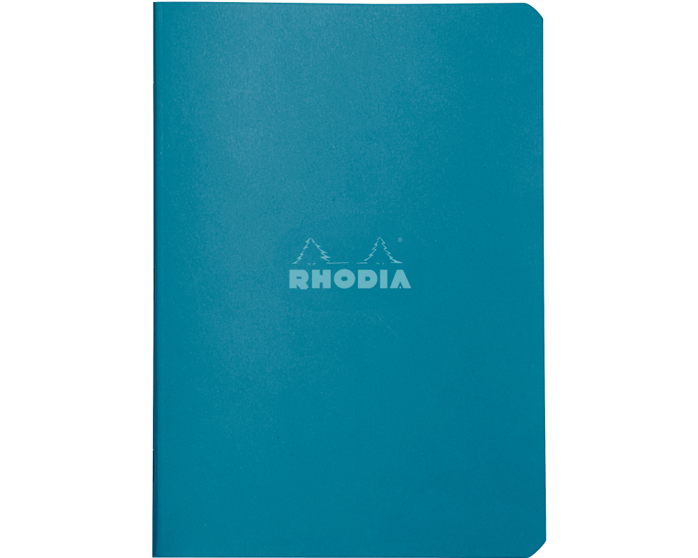 RHODIA Notizheft Couleurs A5 118426C grün, kariert 80 Blatt