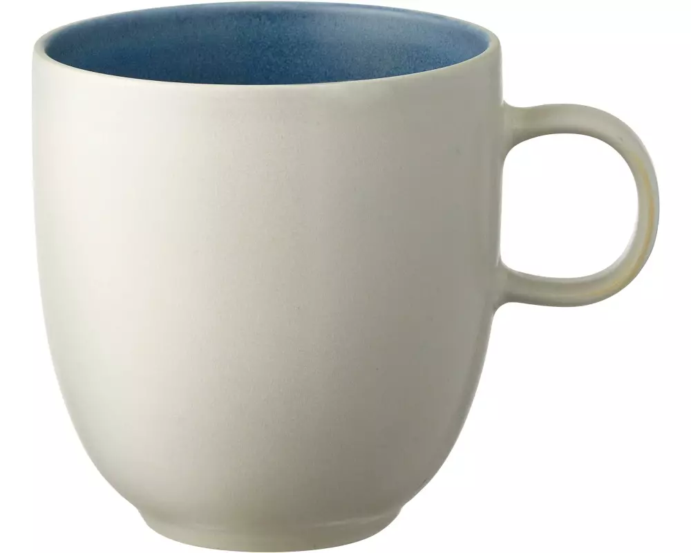 Studio Round Teetasse North 330 ml, 6 Stück, Blau/Weiss matt