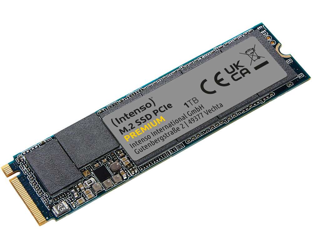 INTENSO M.2 SSD Premium 1TB 3835460 PCIe, m.2 2280