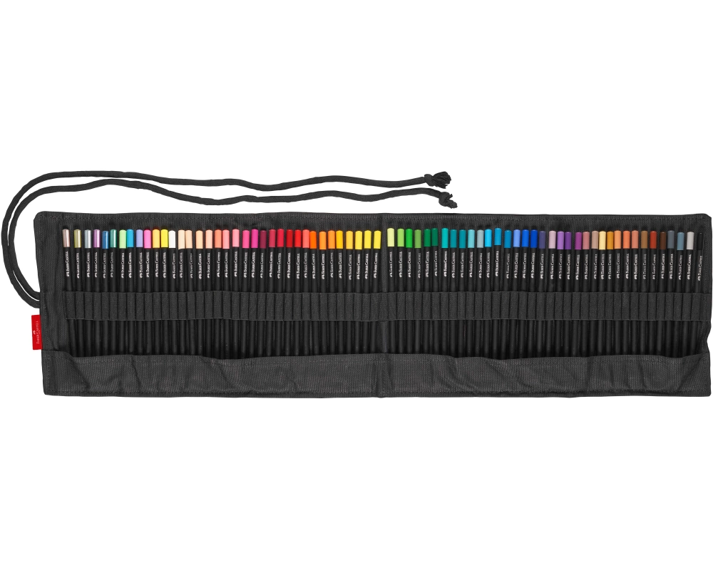 Faber-Castell Farbstifte Black Edition 72er Set, Mehrfarbig