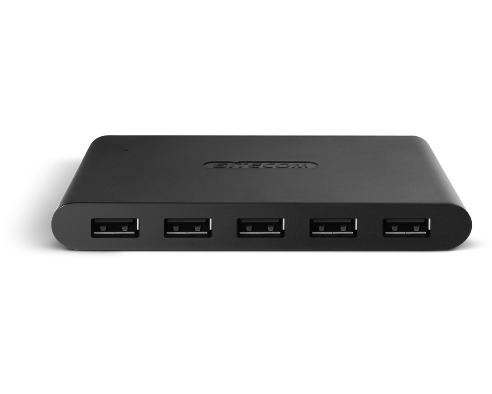 SITECOM USB 2.0 Hub 7 Port CN-082 Incl. Power adapter