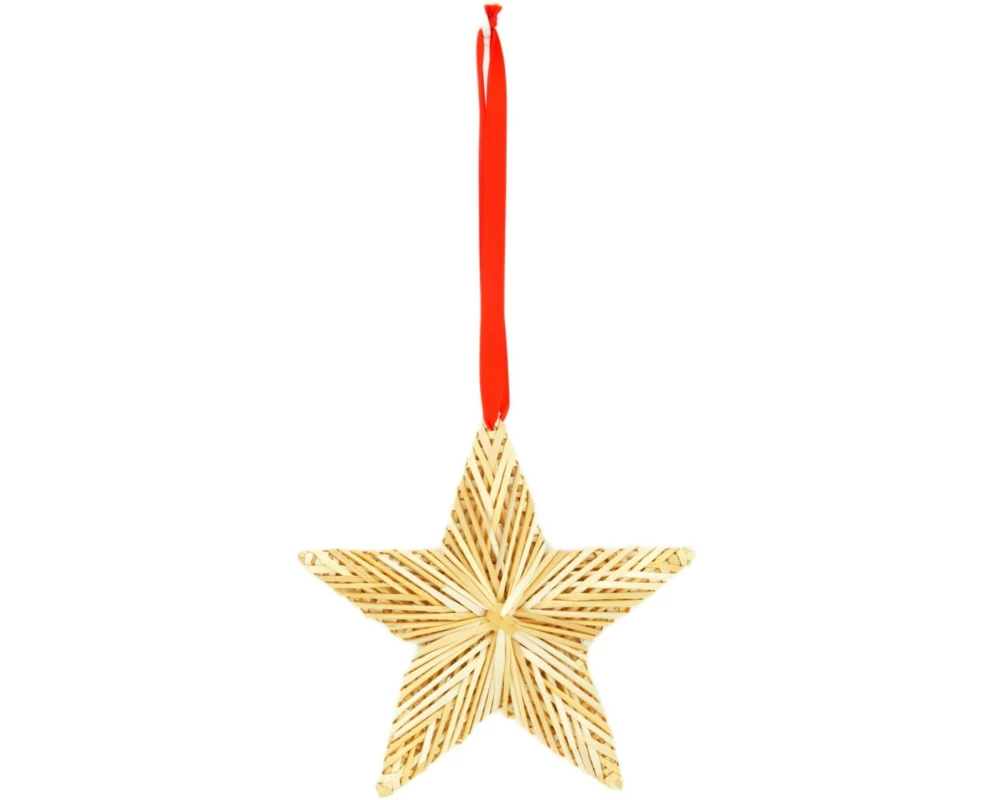 CHALET Aufhänger 18 cm, Stroh