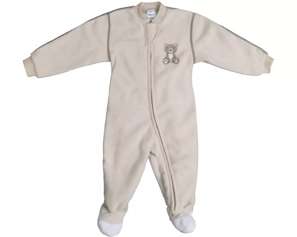 ZEWI bébé-jou Pyjama Jumbo Beige Gr. 68