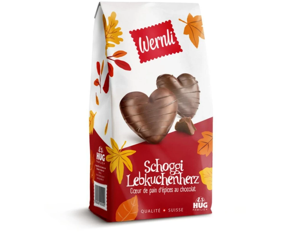 Wernli Guetzli Schoggi-Lebkuchenherz 200 g
