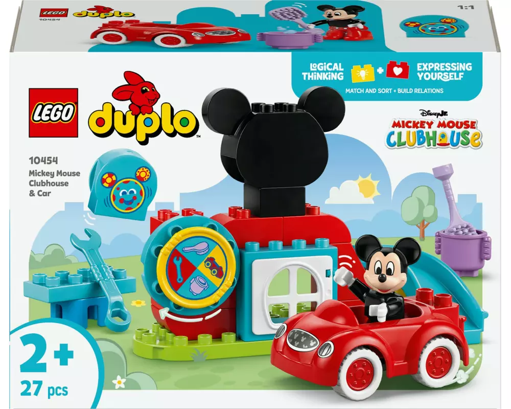 LEGO® DUPLO® Mickys Clubhaus und Auto 10454