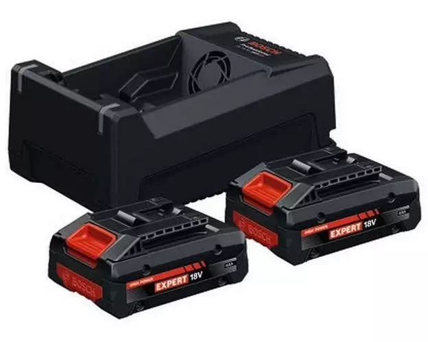 Bosch Professional Akku und Ladegerät EXBA 18 V-40