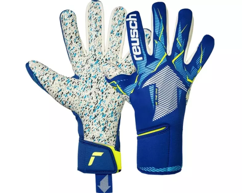 reusch Fastgrip Fusion Grösse: 8.5, Farbe: sharp blau/weiss