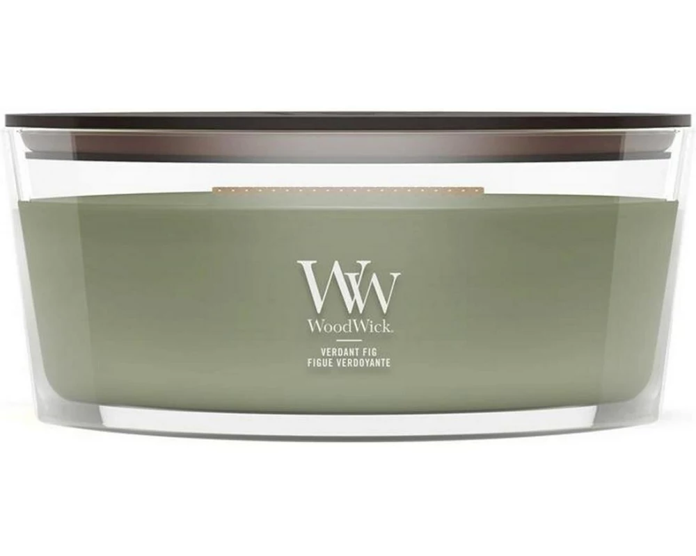 Woodwick Duftkerze Verdant Fig Ellipse
