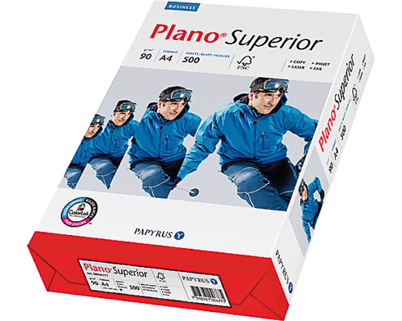 PLANO SUPERIOR Kopierpapier A4 88346156 80g, weiss 500 Blatt