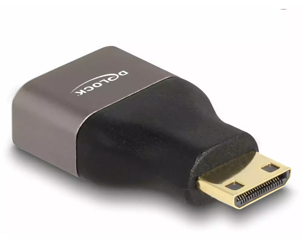 Delock Adapter 8K 60 Hz HDMI - Mini-HDMI (HDMI-C)