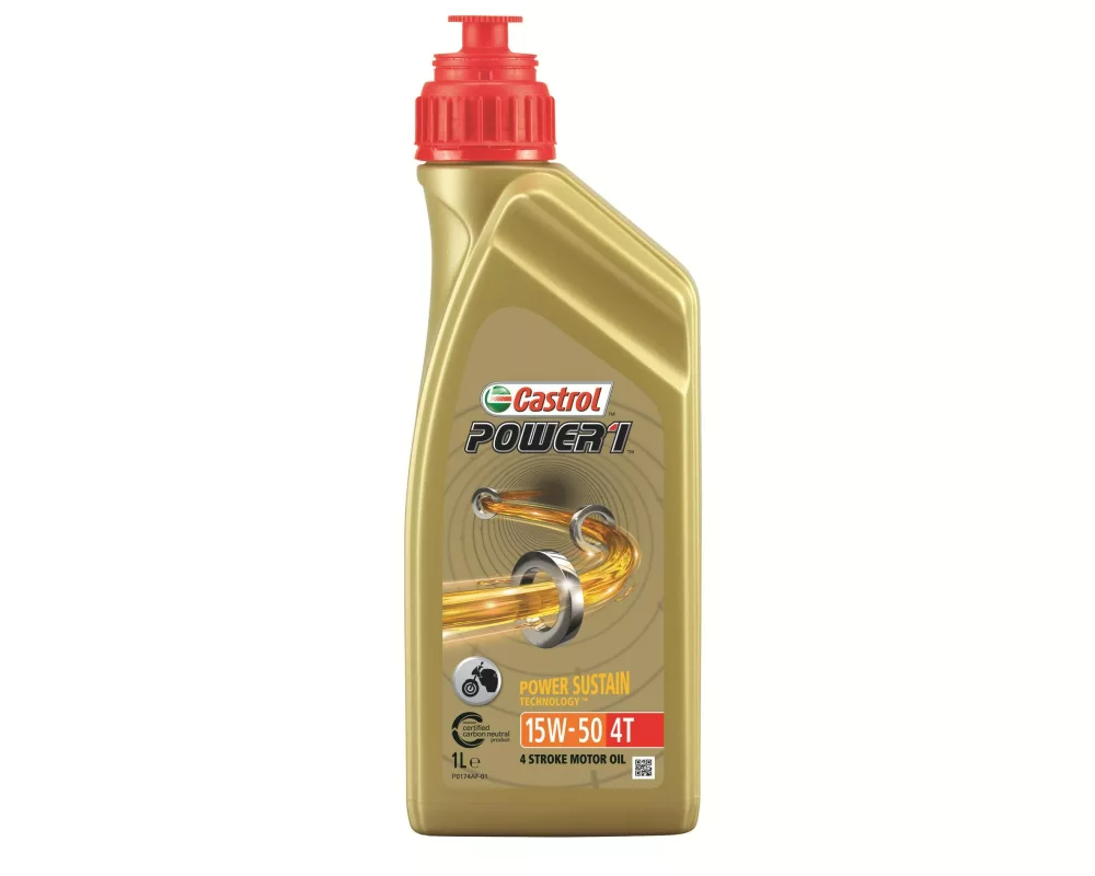 Castrol Motorenöl Power 1 4T 15W-50, 1 l